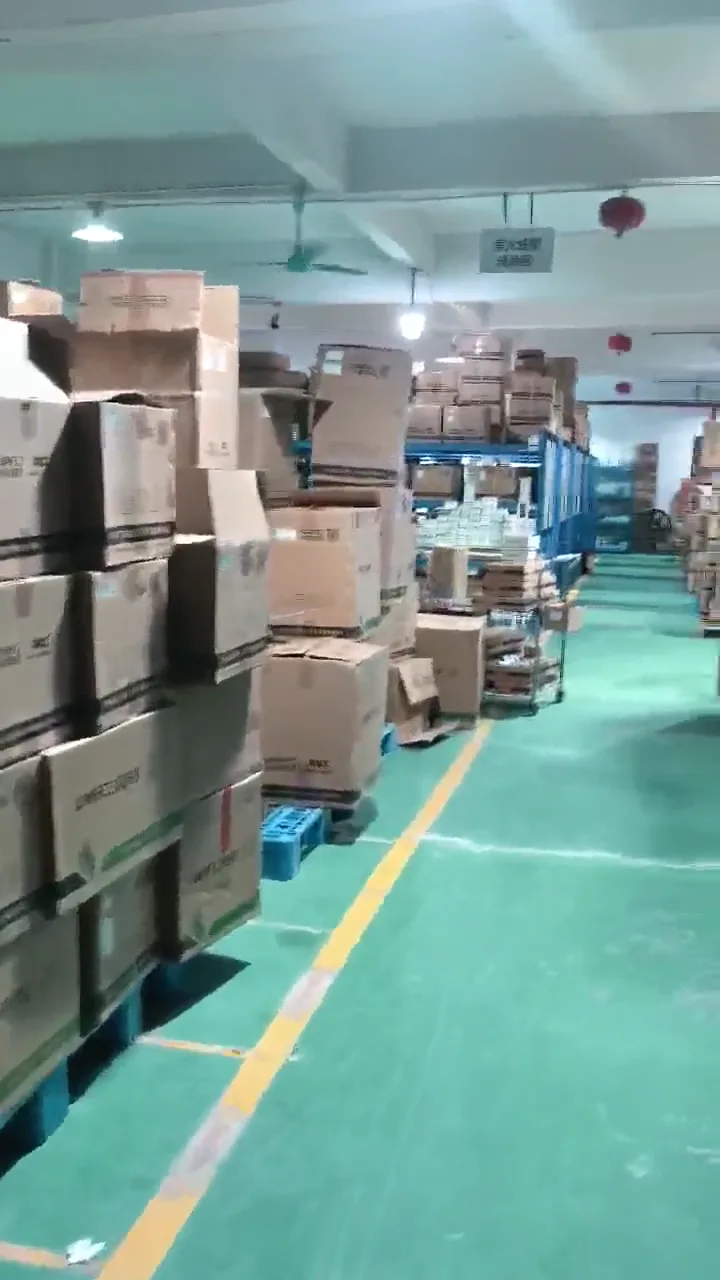 Stock area and pallets